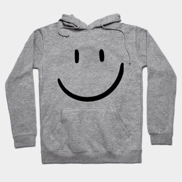 Smiley Face Hoodie by Nahlaborne